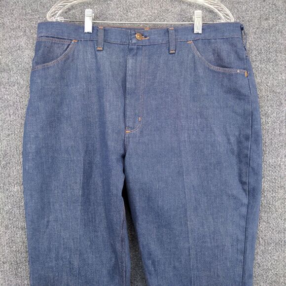 Wrangler Men's Regular Fit Bootcut Jeans Size 38x30 Blue Denim #82642NV - Picture 3 of 10